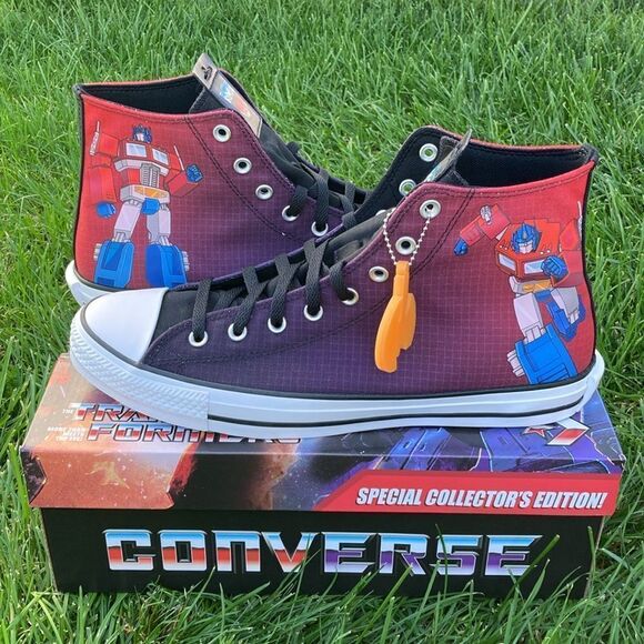 Converse x Transformers Chuck Taylor All Star Autobots Limited Sneaker Shoes 13 - Picture 5 of 16
